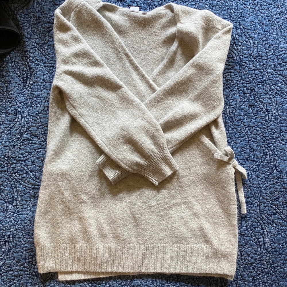GAP Maternity Ballet Wrap Sweater XL